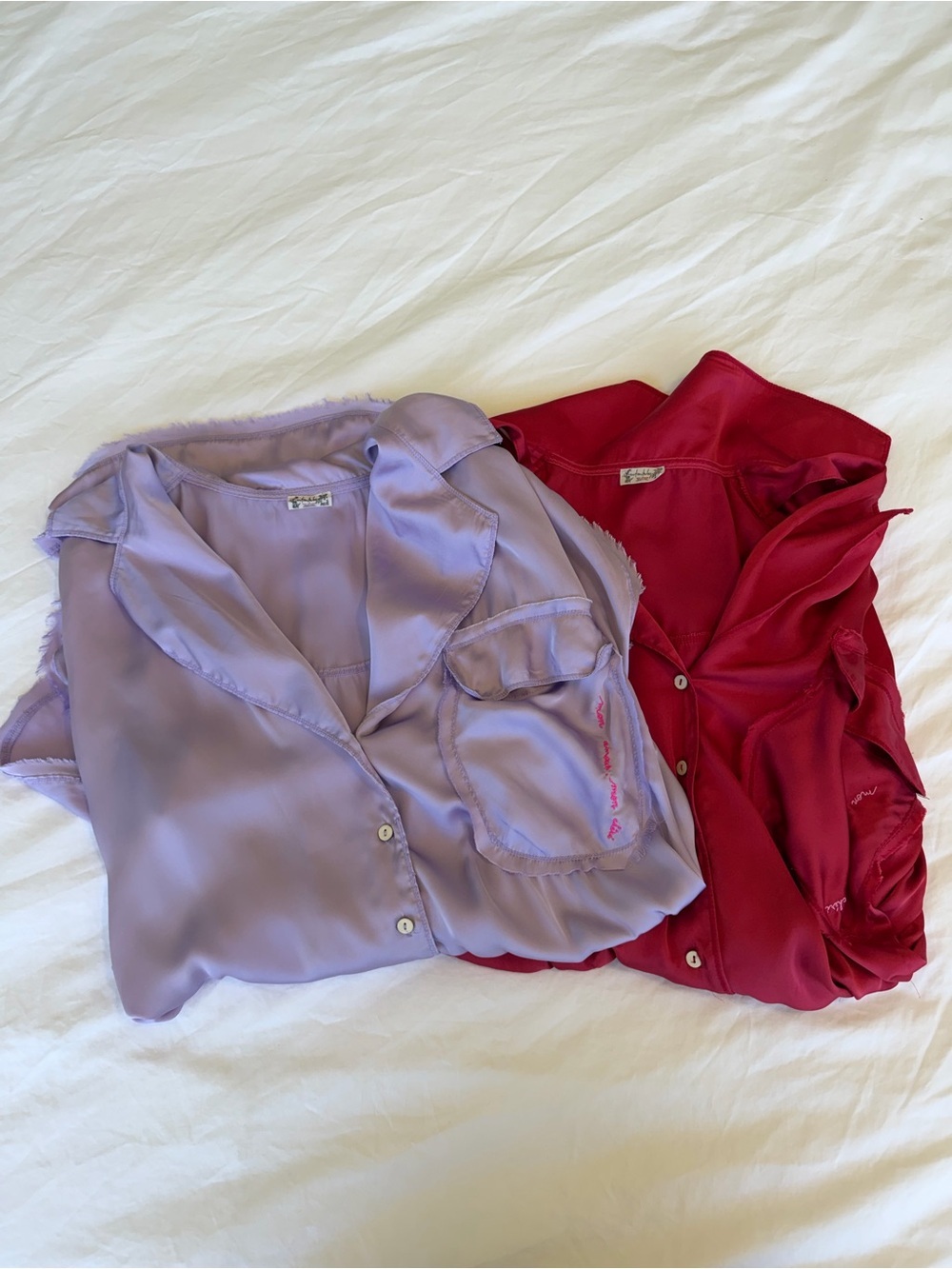 Free People Like Honey Pajama Top Bundle